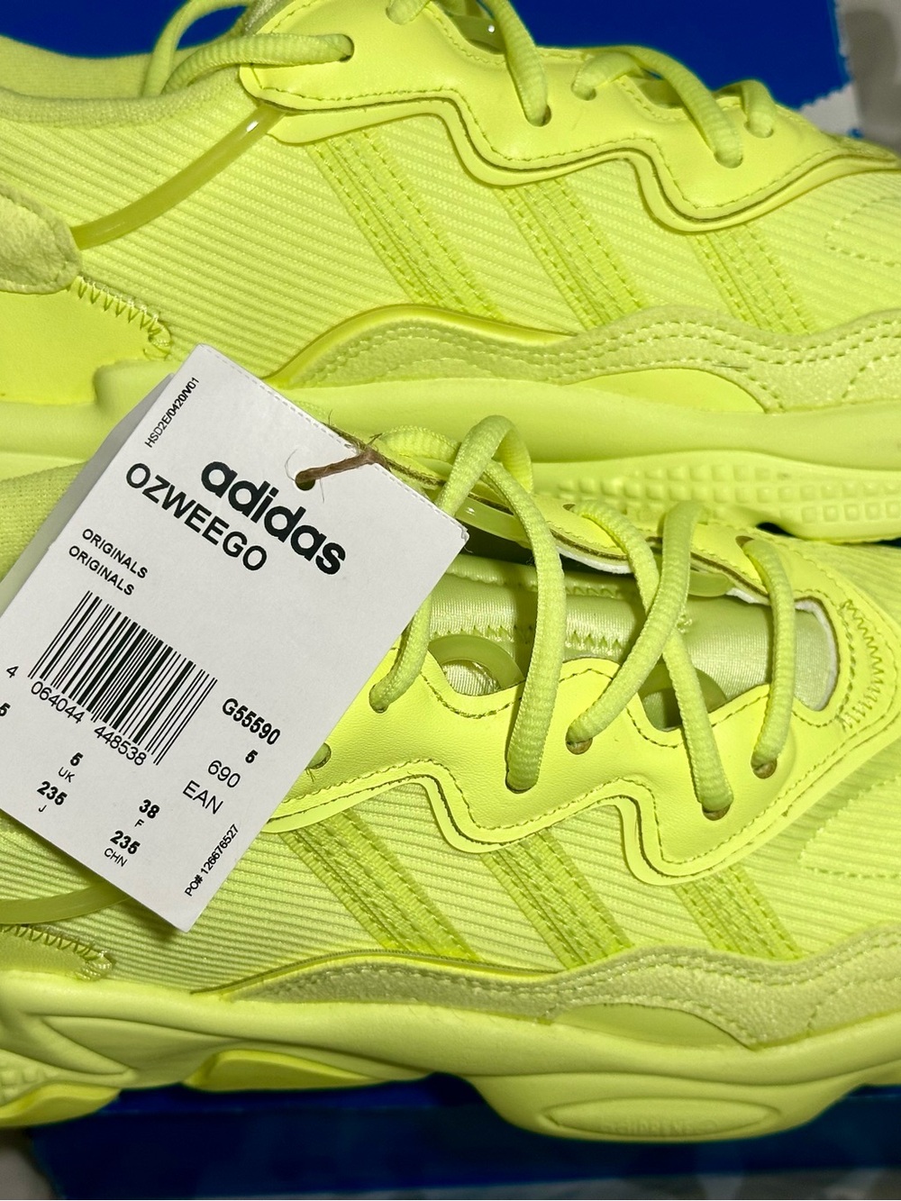 Adidas Frozen Yellow Ozweego Men’s Sneakers